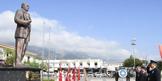 19 Eylül Gaziler Günü dolayısıyla Kemer’de tören düzenlendi.