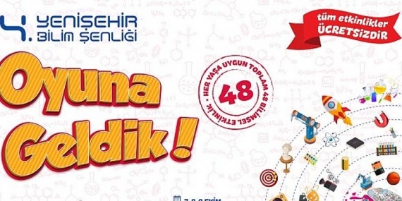 4. Yenişehir Bilim Şenliği için geri sayım başladı