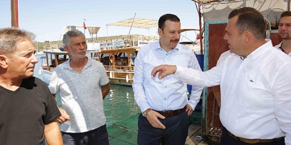 Ahmet Aydın Sığacıklıların Yanındayız