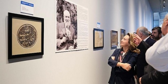 AKM Galeri’de   Hezarfen Necmeddin Okyay’a Saygı Sergisi