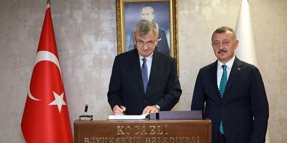 Alman Büyükelçi’den Başkan Büyükakın’a ziyaret