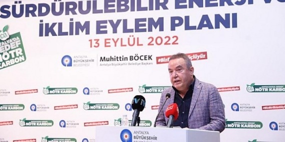 Antalya Büyükşehir Belediyesi Sürdürülebilir Enerji ve İklim Eylem Planı’nı açıkladı