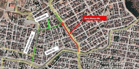 Barış Manço Bulvarı trafiğe kapatılıyor