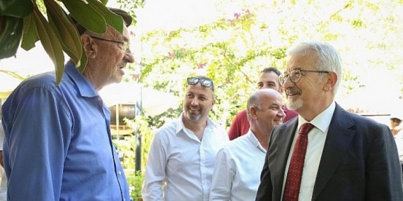 Başkan Erdem asfalt çalışmalarını yerinde inceledi