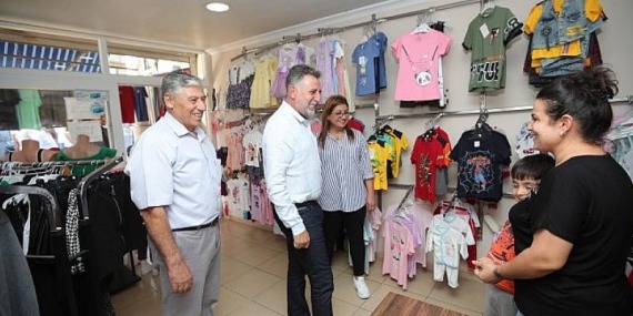 Başkan Sandal, Çiçek Mahallesi’ni ziyaret etti