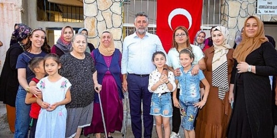 Başkan Sandal, Gümüşpala’da vatandaşla buluştu