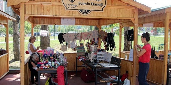 Çankaya Stantları Kadın Emeğine Açık