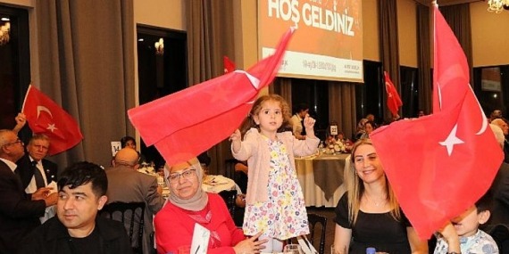 Gaziler ve şehit yakınları Çankaya’da buluştu