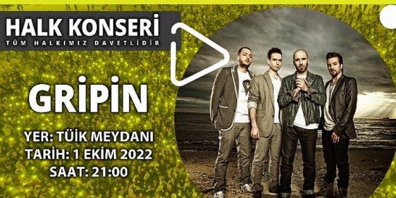 Gençler İçin Hafta Sonu Gripin Konseri Var