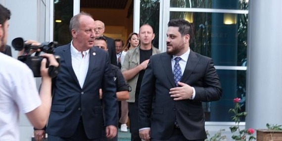 Hüseyin Baş, Muharrem İnce’yi ziyaret etti