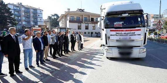 İnegöl’den Dost Ülke Pakistan’a Yardım Eli