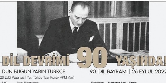 İzmir’de 90. Dil Bayramı Kutlanacak