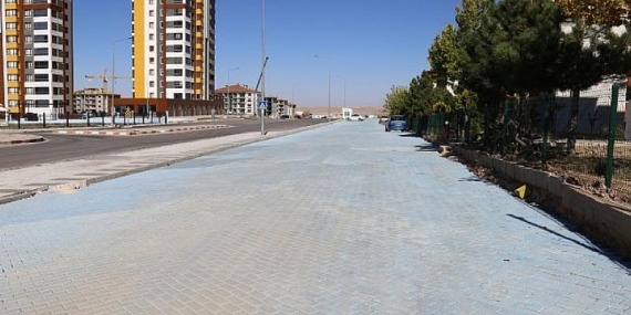 Karaman Belediyesi 3. Toki Bölgesine Otopark Yapıldı