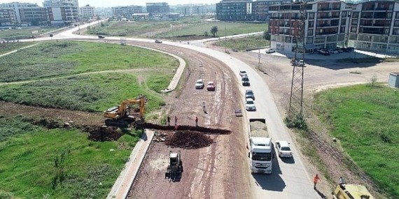 Kartepe Altunhisar ve Keser Caddelerinde üst yapıya başlandı