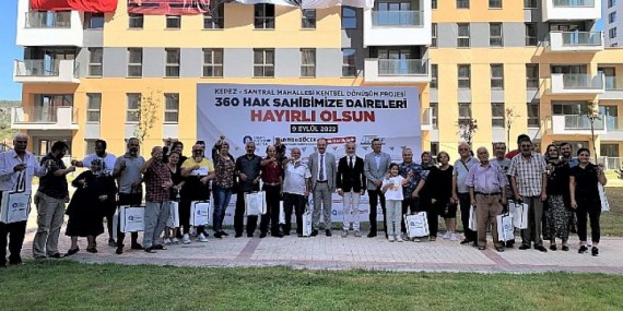 Kepez-Santral Projesi’nde  3. Anahtar Teslim Töreni