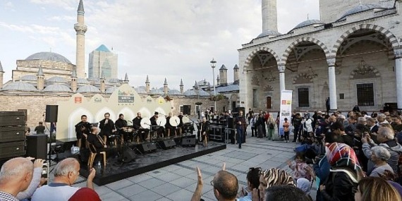 Konya Mistik Müzik Festivali Mısırlı Grup El-Hadra Ensemble Konseri ile Devam Ediyor