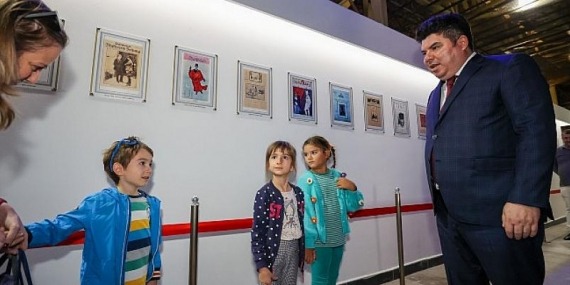 Maskın kalbinde Atatürk sergisi