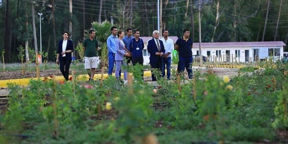 Muğla Büyükşehir Belediye Başkanı Dr. Osman Gürün Tıbbi Bitkiler Koleksiyon Bahçesi’ni İnceledi