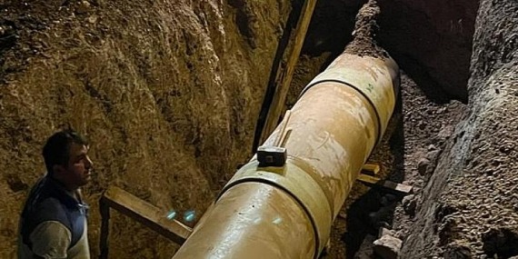 MUSKİ’den Bitez’de ki DSİ arızasına müdahale