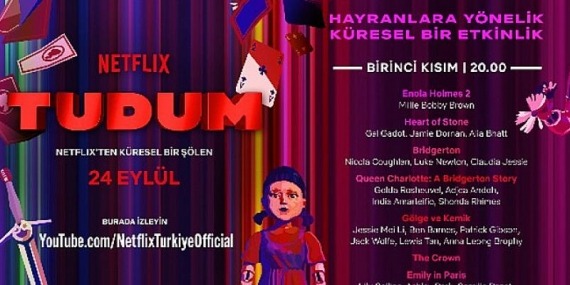 Netflix, 24 Eylül’de düzenlenecek Tudum: Netflix’ten Küresel Bir Şölen’in programını açıkladı