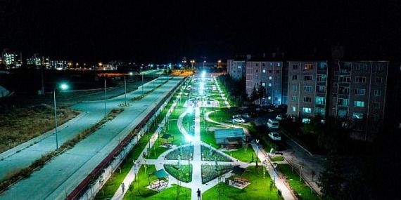 Nevşehir 2000 evler mahallesi TOKİ konutlarına muhteşem Park