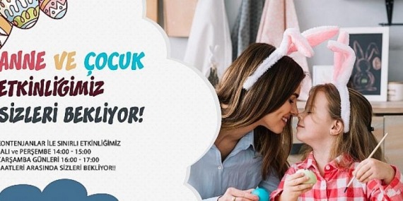 Nevşehir Belediyesi’nden Anne Çocuk Atölyesi