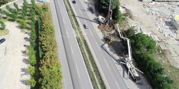 Ormanya’ya yaya üstgeçidi yapımına başlandı