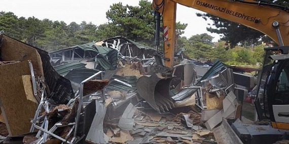 Osmangazi’de kaçak yapılaşmayla mücadele sürüyor