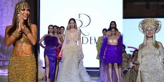 Tarihi sarnıçta Kleopatralı defile