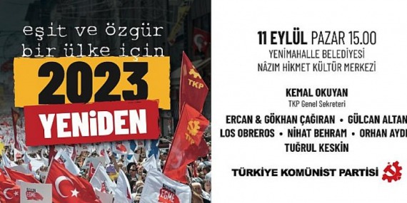 TKP İstanbul, Ankara ve İzmir buluşmalarına çağrıyor: 2023 Yeniden