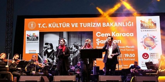 Troya Kültür Yolu Festivali’nde  Şehrin Dört Bir Yanı Sanat