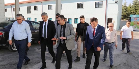 Vali Tuncay Akkoyun ongun A.Ş’yi ziyaret etti