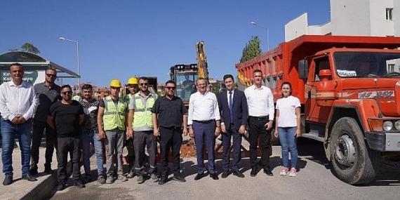 Ve Başlıyor: Ayvalık Ali Çetinkaya Mahallesi’nde Doğalgaz İçin İlk Kepçe Vuruldu