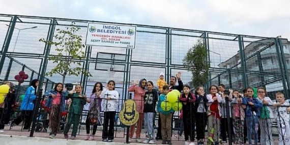 Yeniceköy’de Yeni Yaşam Alanı Hizmete Girdi