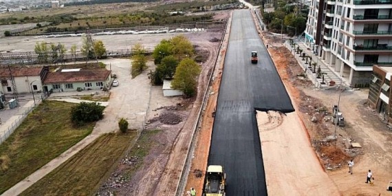 Yenikent Trafo Sokak asfaltlandı