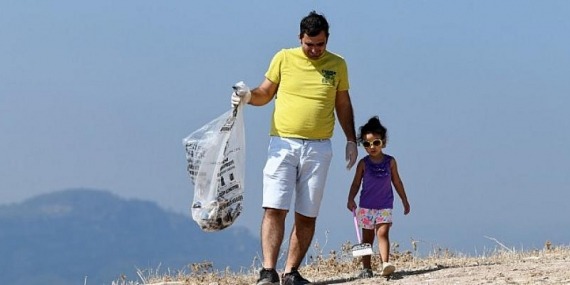 Yenişehir Gelincik Tepesi’nde temizlik hareketi