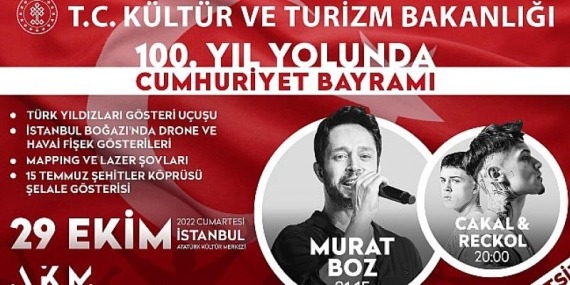 100. Yıl Yolunda Cumhuriyet Bayramı Coşkusu Doruğa Ulaşacak
