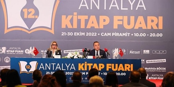 12. Antalya Kitap Fuarı başlıyor
