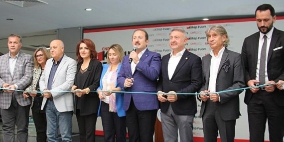 7. CNR Mersin Kitap Fuarı açılışı