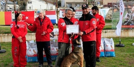 AKUT’tan  Uluslararası Arama Kurtarma Köpekleri sınavı