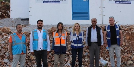 Antalya Büyükşehir Akseki ve Gündoğmuş’ta yanan  içme suyu hatları yenileniyor