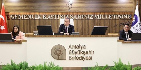 Antalya Büyükşehir Meclisi Toplandı