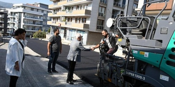 Asfalt ekipleri bu kez Maliyeciler’de