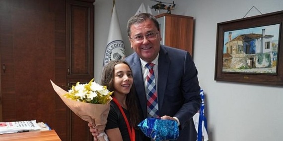 Avrupa Üçüncüsünden Başkan Tokat’a Ziyaret