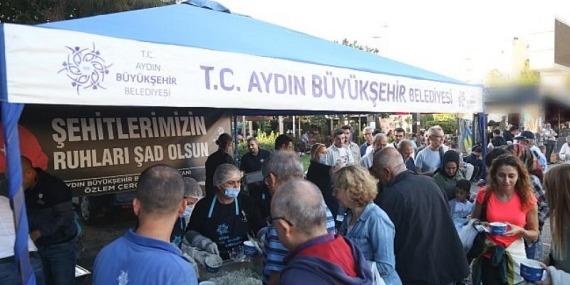 Aydın Büyükşehir Belediyesi’nden Maden Şehitleri İçin Hayır Yaptı