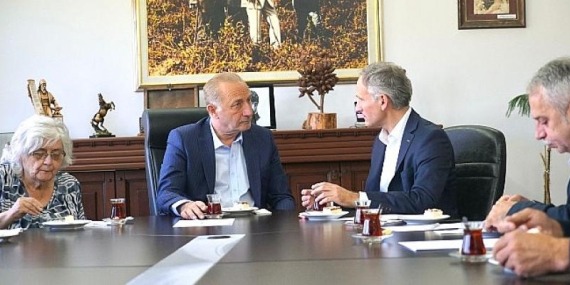 Başkan Atabay Kardeş Şehir Laubach’tan Gelen Misafirleri Karşıladı