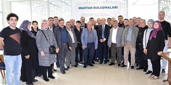 Başkan Büyükakın: Muhtarlarımızı çözüm ortağı olarak görüyoruz