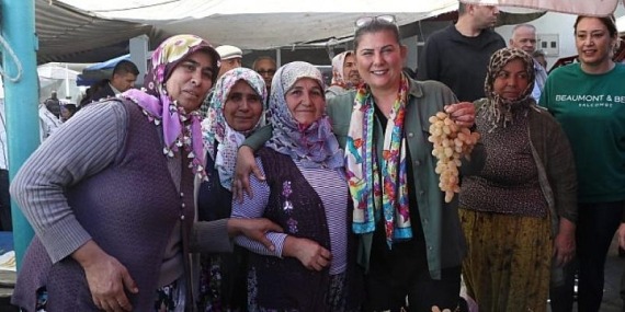 Başkan Çerçioğlu’ndan Koçarlı Pazarı’na Ziyaret