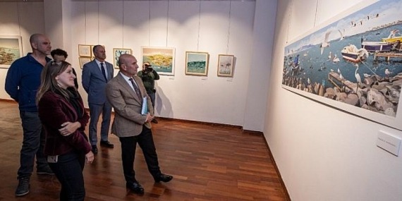 Başkan Soyer Doğanın Özü Sergisi’ni ziyaret etti