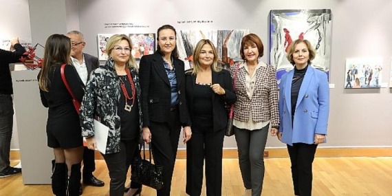 Çağdaş sanat duayenlerinin eserlerinden oluşan HayalimOkul Sergisi açıldı